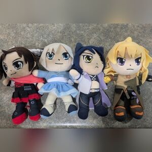 RWBY Anime Plush Set